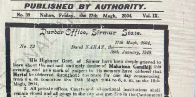 Simla Mourns Gandhi's Assassination - 1